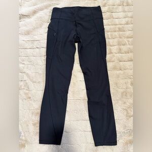 Lululemon Black Leggings with Pockets (25”)
